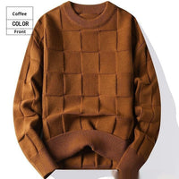 Spring And Autumn Three-dimensional Round Sweater Men