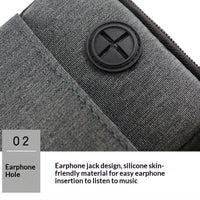 Oxford Cloth Waterproof Outdoor Sports Crossbody Phone Bag