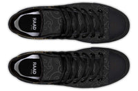 High Top Canvas Shoes For Printing Lovers