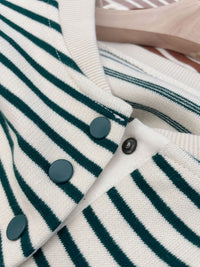 Crew Neck Casual Striped Lazy Pullover Sweater