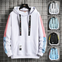 Men's Casual Printed Loose Long Sleeve Top