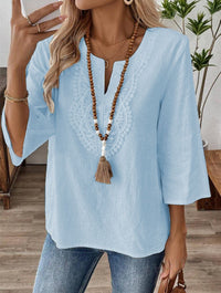 Elegant Fashion Solid Color Loose Shirt