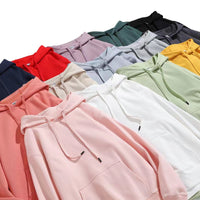 Loose Cotton Hoodie Men's Thin Outerwear Long-sleeved Tops