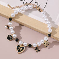 Cartoon Pattern Pendant Necklace Pet