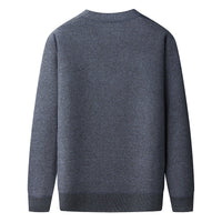 Middle-aged And Elderly Men's Sweater Cardigan Autumn And Winter Dad Wear