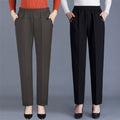 Spring And Autumn Middle-aged Mom Pants Straight-leg Trousers