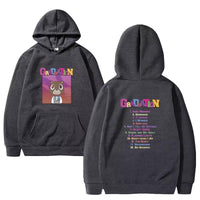 Popular Bear Letter Print Casual Hoodie Sweater