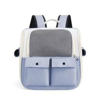 Outdoor Portable Large Capacity Pet Bag Shoulder Transparent Bag