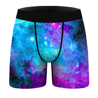 3D Digital Printed Boxer Pants Breathable And Elastic
