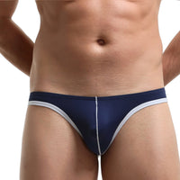 Men's  Low Waist Ice Silk Underwear