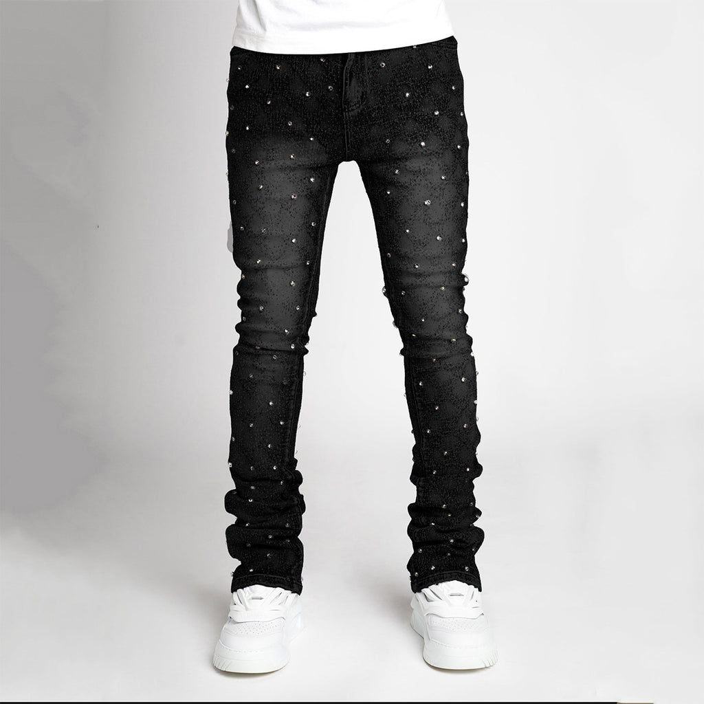 Fashion Personality Straight Men's Jeans