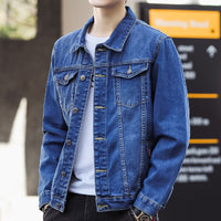 Fashion Casual Handsome Overalls Jacket Men
