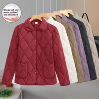 Women's Loose-fitting Lightweight Thin Coat Cotton-padded Jacket
