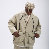 Loose-fitting Niche Design Workwear Jacket