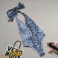 European And American One Piece Swimsuit Plus Size Solid Color