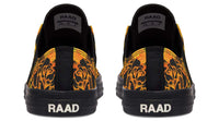 Fashion Printed Couple High Top Canvas Shoes