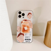 Creative Bread Holder Silicone Phone Case
