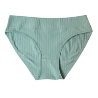 Cotton Mid Waist Women's Underwear Plus Size Cotton Women's Briefs