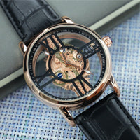 New Hollowed-out See-through Industrial-mechanical-style Sports Watch For Men