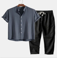 Men's Fashion Shirt Slim Fit Suit