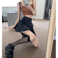 Women's Summer Design Sense Niche A- Line Denim Skirt