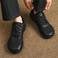 Breathable Mesh Low-top Lace-up Men's Casual Shoes