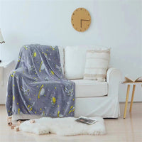 Flannel Glow-in-the-dark Blanket Soft Cozy And Warm For Naps