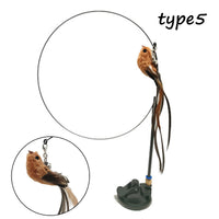 Detachable Wire Rod Sucker Cat Stick