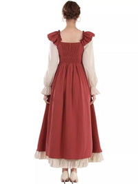 Long-sleeved Renaissance-style Fairy Dress