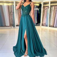 Strapless Vneck Evening Gown European And American Style
