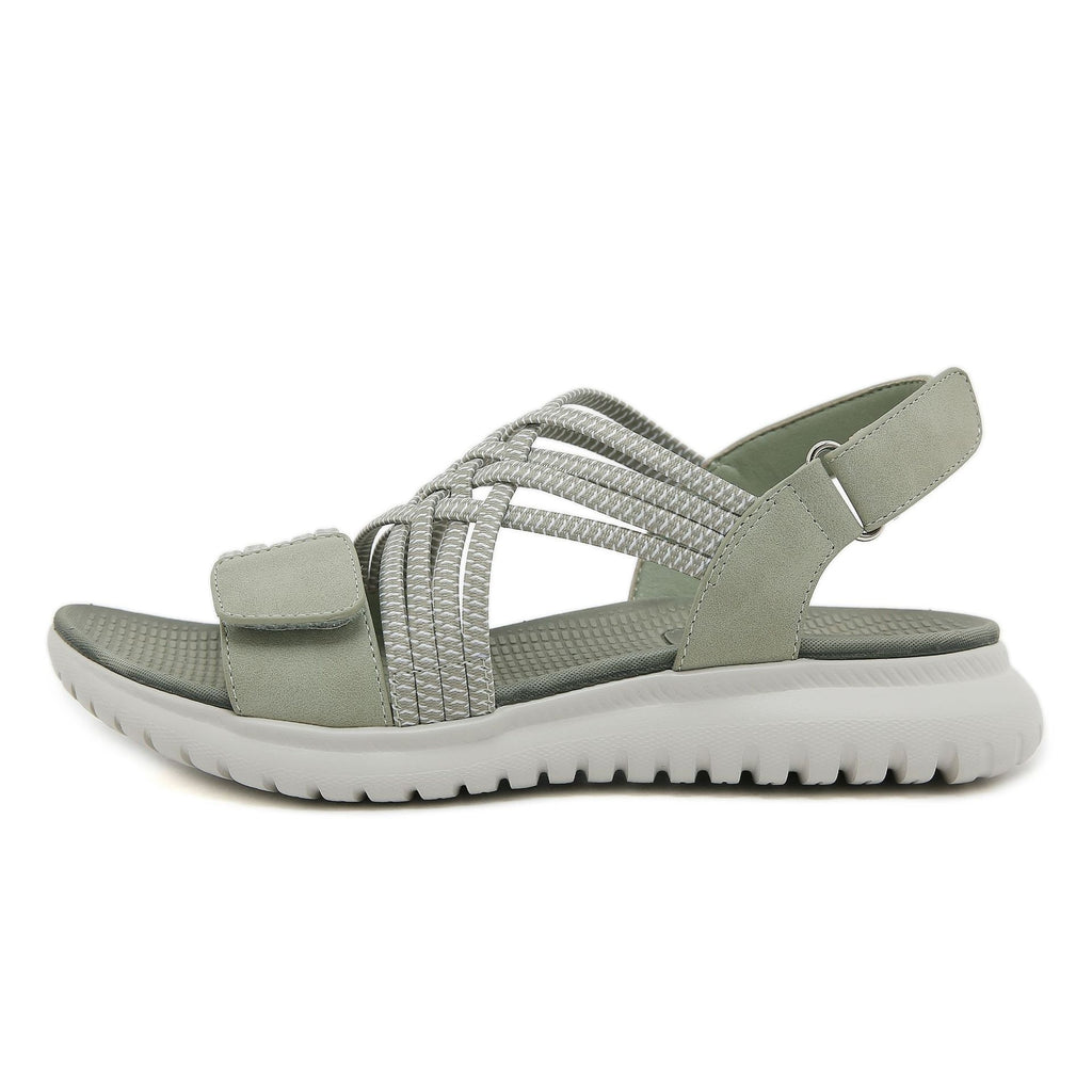 Summer Sandals Women's Lightweight Sports Style Comfortable Elastic Plus Size Sandals