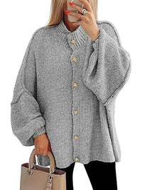Autumn And Winter College Style Lazy Knitted Women's
