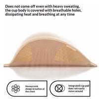 Plus-size Breathable Strapless Womens Bra