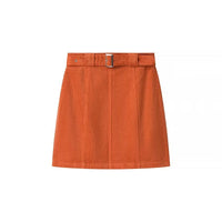 Women's Street Fashion A-line Corduroy Skirt
