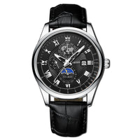 Men's Waterproof Luminous Wrist Belt Moon Quartz Watch