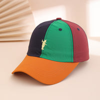 Fashionable Multi-color Embroidered Bear Baseball Cap With Versatile And Quick-drying Properties, Suitable For Daily Wear, Casual Outings And Outdoor Activities.