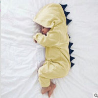 EBay AliExpress Amazon Ins Foreign Trade New Children's Wear Children's Little Dinosaur Baby Jumpsuit Romper