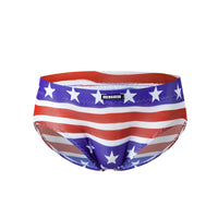 Printed Briefs Men's Low Waist Light Soft Multi-color