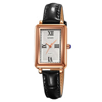 Rectangular Retro Waterproof Leisure Women's Quartz Watch