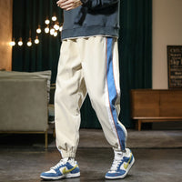 Men's Spring And Autumn Large Collar Pants
