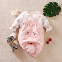 Baby Casual Jumpsuit Fake Two Pieces Jumpsuit
