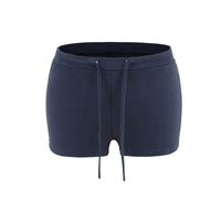 American-style Retro Comfy Combed-cotton Outdoor Workout Shorts