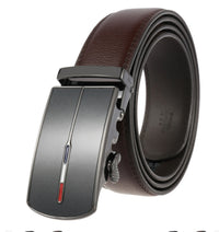 New Men's Automatic Buckle Casual Leather Belt