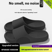 Men's Summer Slip-on Thick-soled Slippers For Outer Wear
