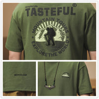 Short-sleeve Cotton Trendy Brand Base Layer Top