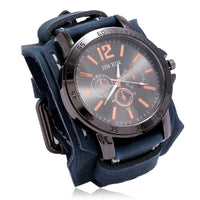 Men's Retro Domineering Cowhide Watch