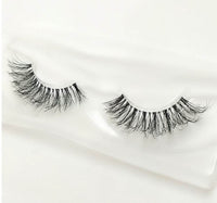 Simulation 3D Chemical Fiber False Eyelashes Transparent Stem High Temperature Silk