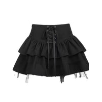 Niche Jk High Waist Mesh Skirt