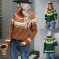 Women's Halloween Sweater Plus Size Round Neck