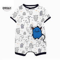 Cotton Baby Short Sleeve One Piece Romper